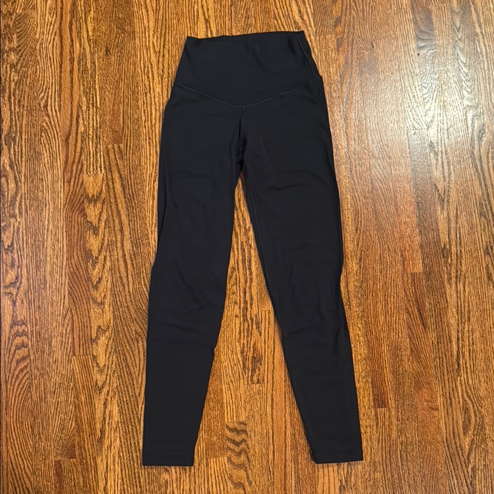 Aerie Black Hi-Rise 7/8 Leggings